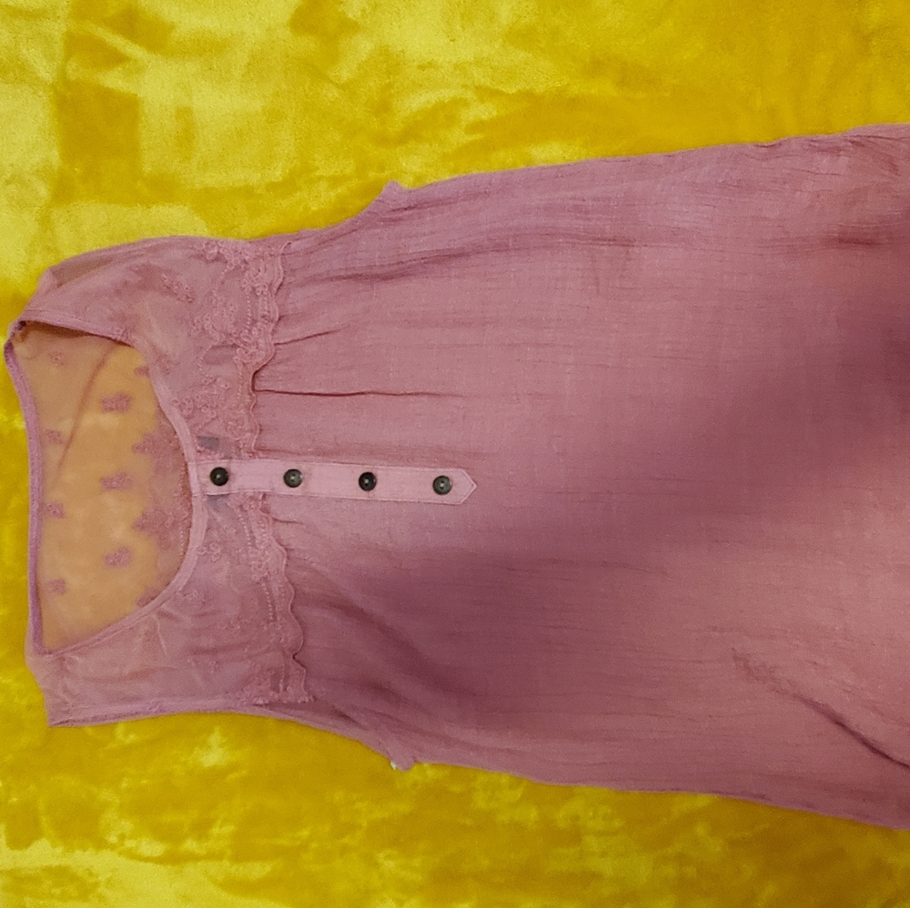 Pink blouse
